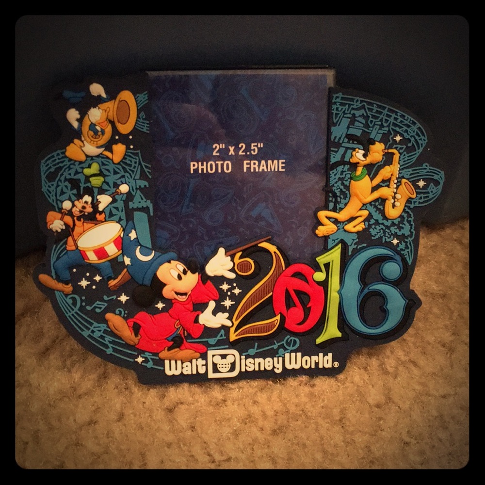 Disney World Photo Frame with Stand